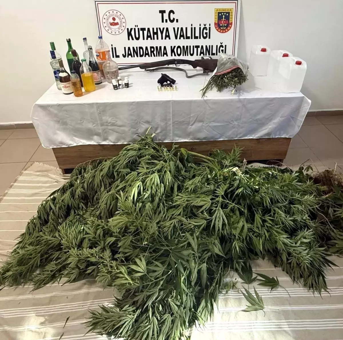 Kütahya\'da Uyuşturucu ve Kaçakçılık Operasyonu