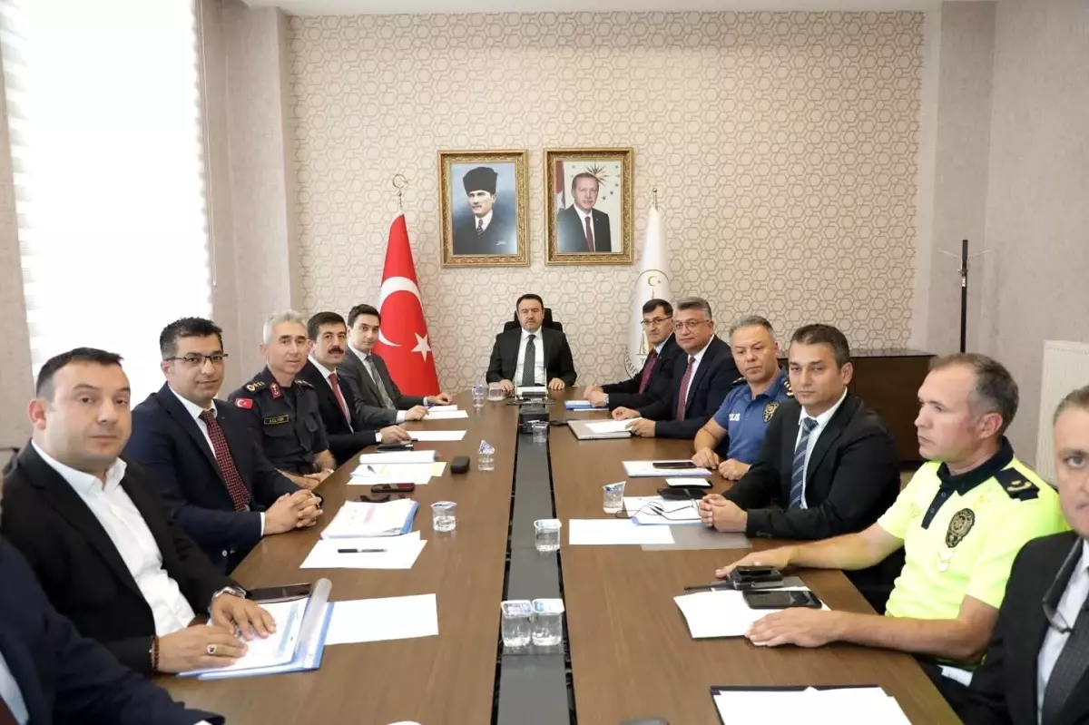 Kütahya\'da Güvenlik Koordinasyon Toplantısı
