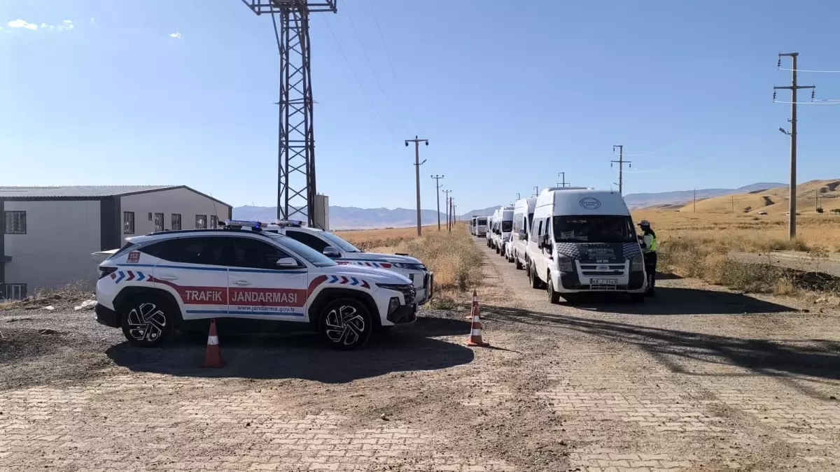 Muş\'ta Okul Servis Denetimleri Yapıldı