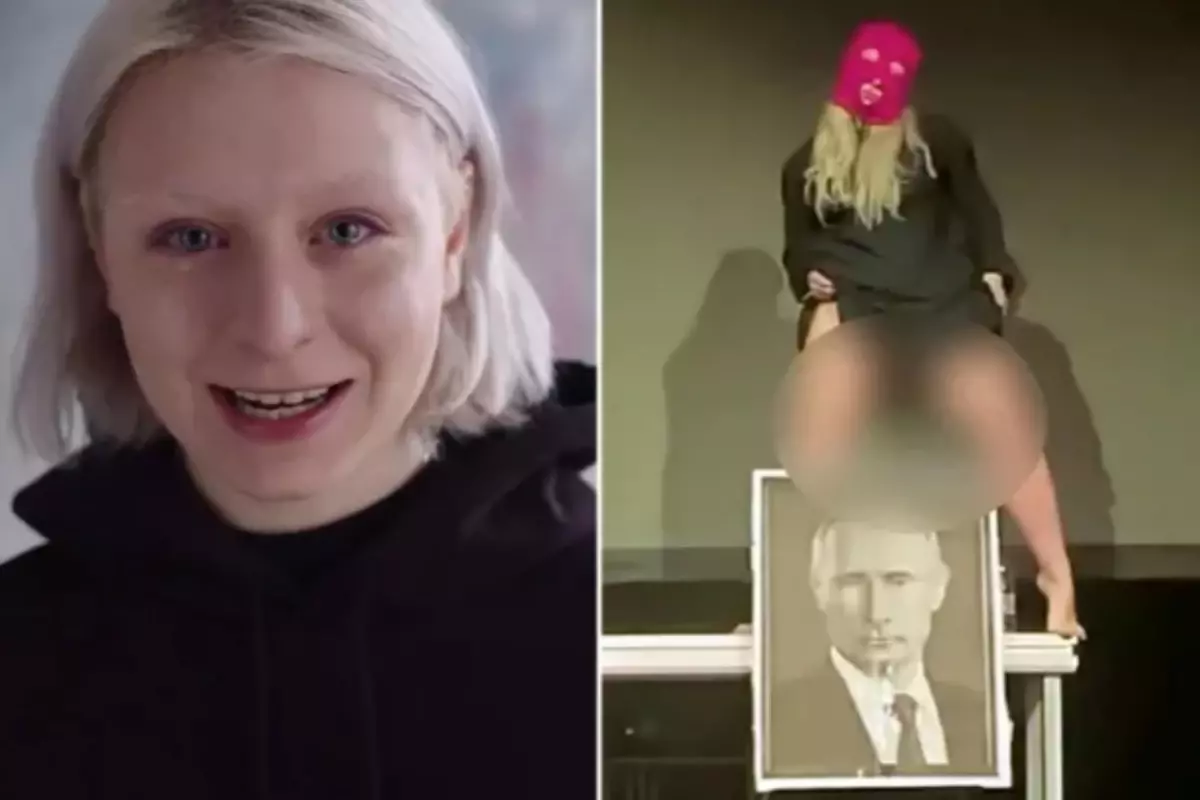 Putin portresi üzerine idrar yapan kadın aktiviste ağır hapis cezası