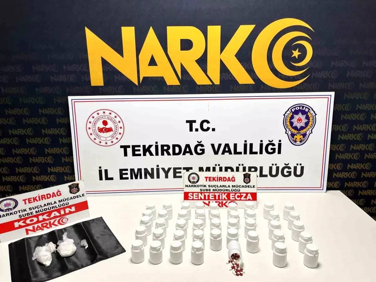 Tekirdağ\'da Uyuşturucu Operasyonu: 14 Tutuklama