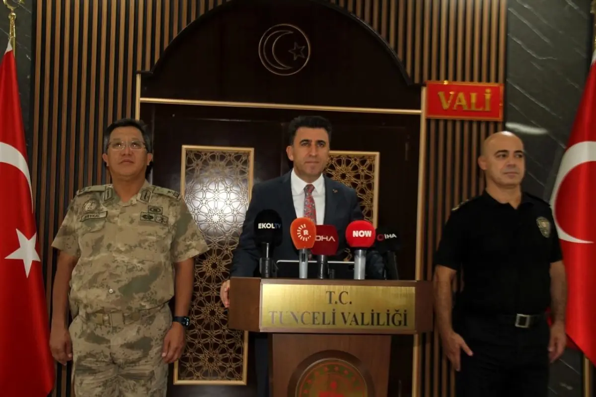 Tunceli Valiliği\'nden Güvenlik ve Asayiş Bilgilendirme Toplantısı
