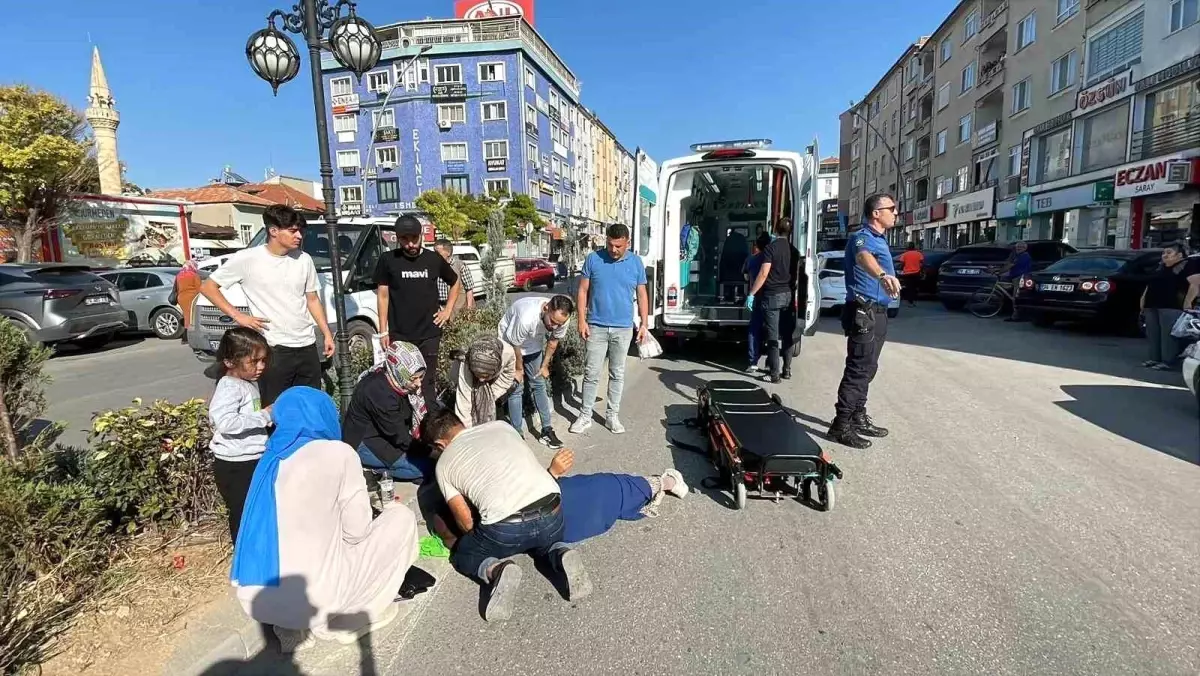 Karaman\'da motosiklet kazası!