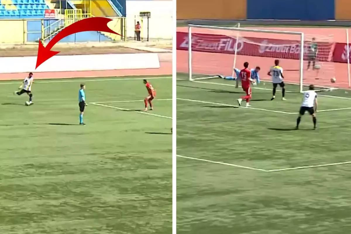 Ziraat Türkiye Kupası\'nda inanılmaz gol
