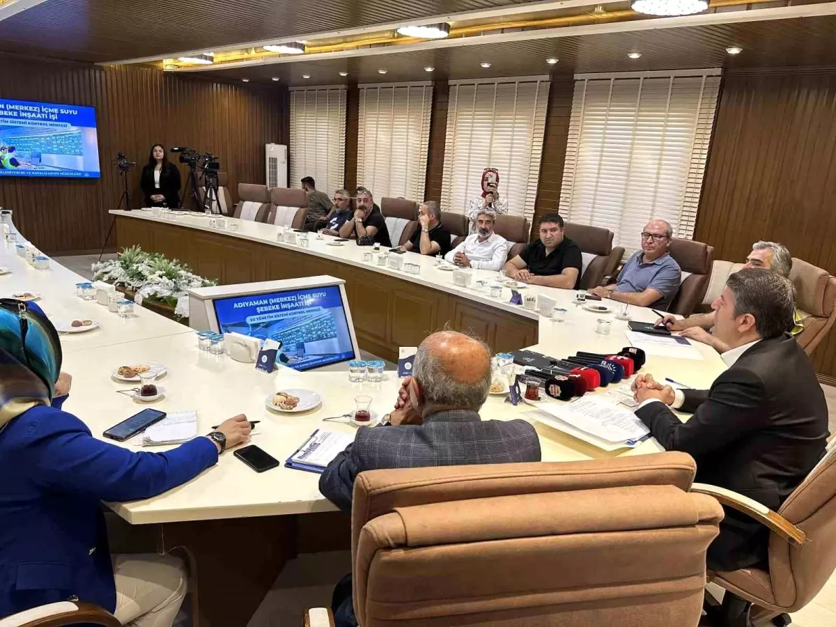 Adıyaman\'da İçme Suyu Altyapısı Yenileniyor