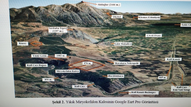 Anadolu'nun ebedi Türk yurdu olduğunu teyit eden Miryekefalon Kalesinin yeri tespit edildi