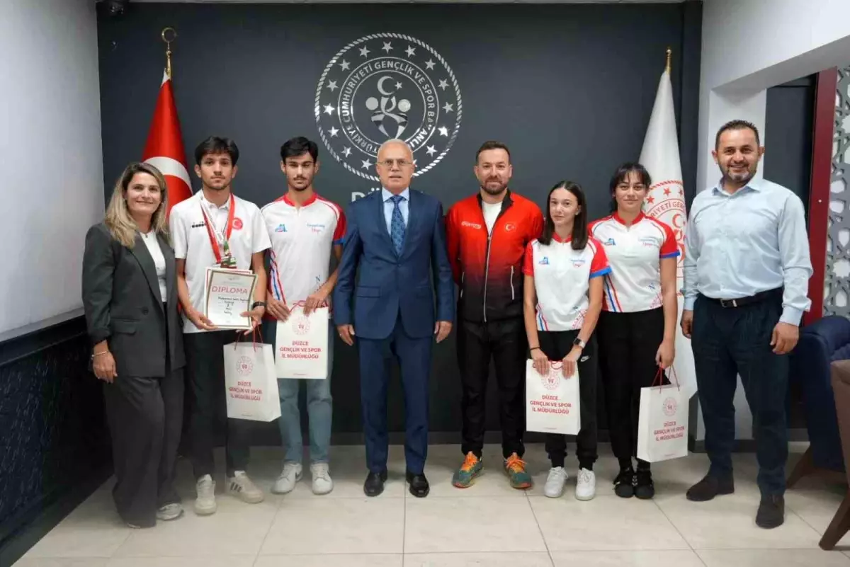 Düzce\'de Oryantiring Rekoru
