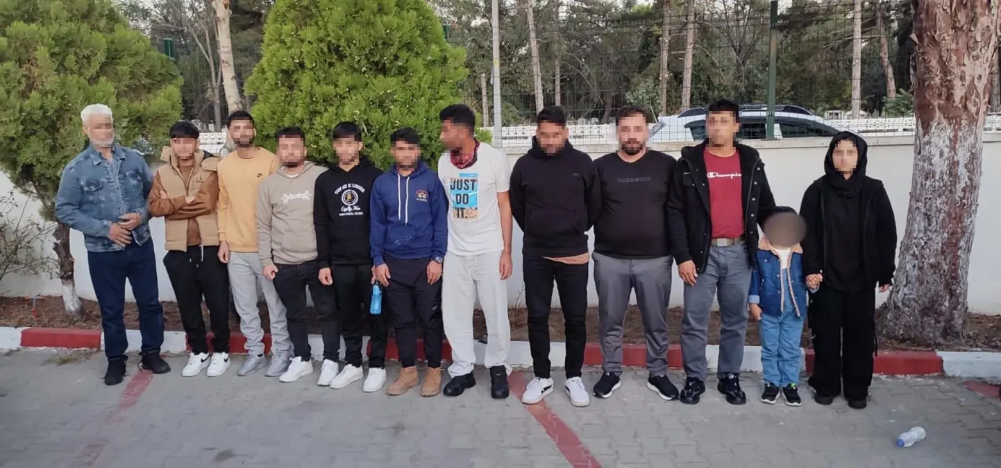 Uzunköprü\'de 12 Kaçak Göçmen Yakalandı