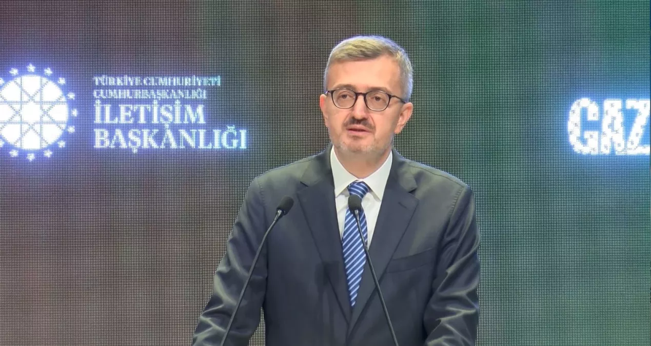 İletişim Başkanı Duran: Gazze\'nin dünya gündeminde kalması için gayret sarf ediyoruz