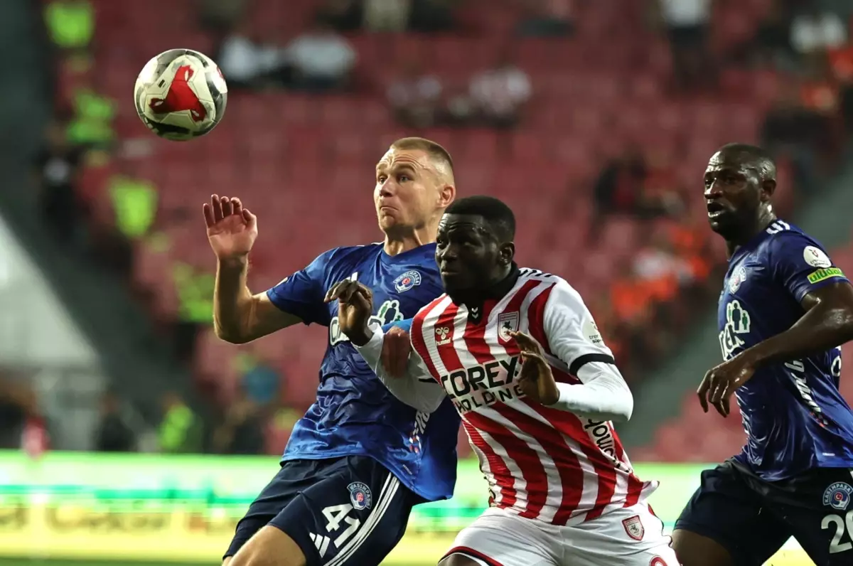 Samsunspor - Kasımpaşa Maçı Beraberlikle Bitti