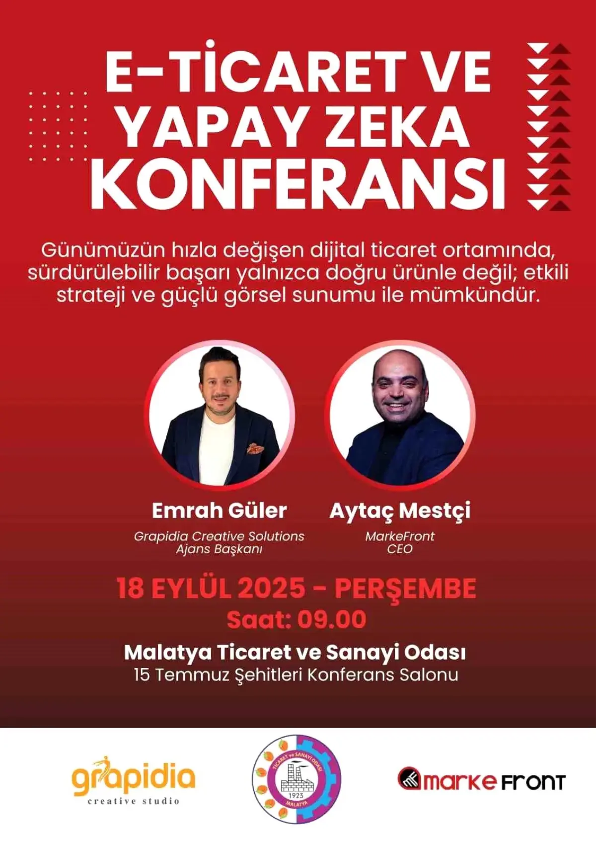 Malatya\'da E-Ticaret ve Yapay Zeka Konferansı