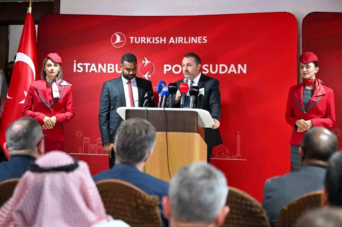 Türk Hava Yolları, Sudan\'ın en büyük liman kenti Port Sudan\'a uçuş başlattı