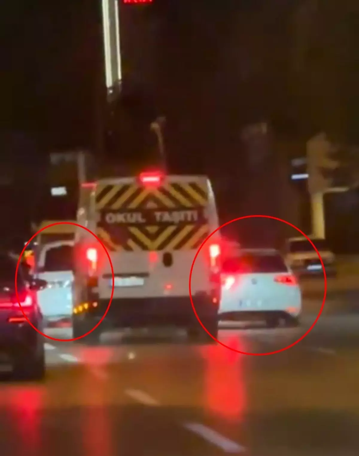 Bursa\'da Trafikte Tehlikeli Makas Atma