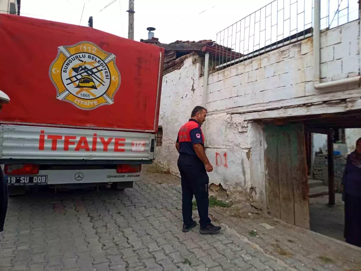Çorum\'da 92 Yaşındaki Kadın Yalnız Yaşadığı Evinde Ölü Bulundu