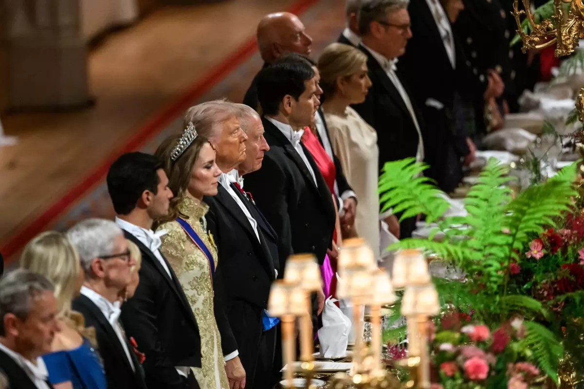 Trump, Kral Charles ile Devlet Yemeğinde