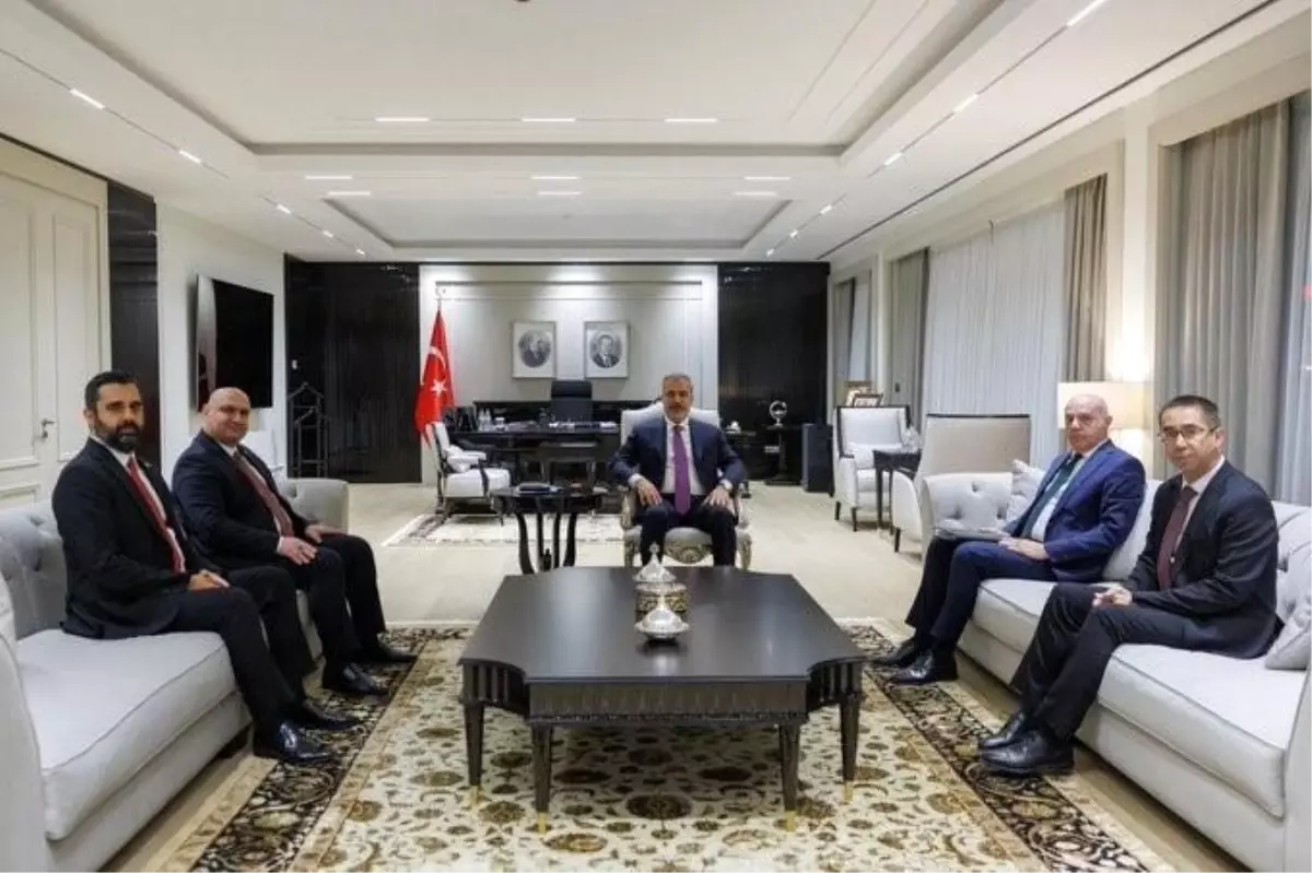 Dışişleri Bakanı Fidan ITC Heyetini Kabul Etti