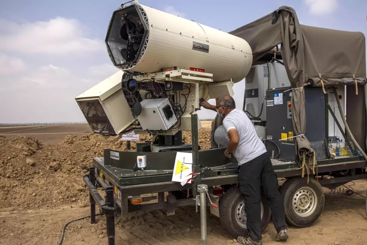 Katliama doymayan İsrail, 100 kilowatt'lık yeni lazer silahı geliştirdi