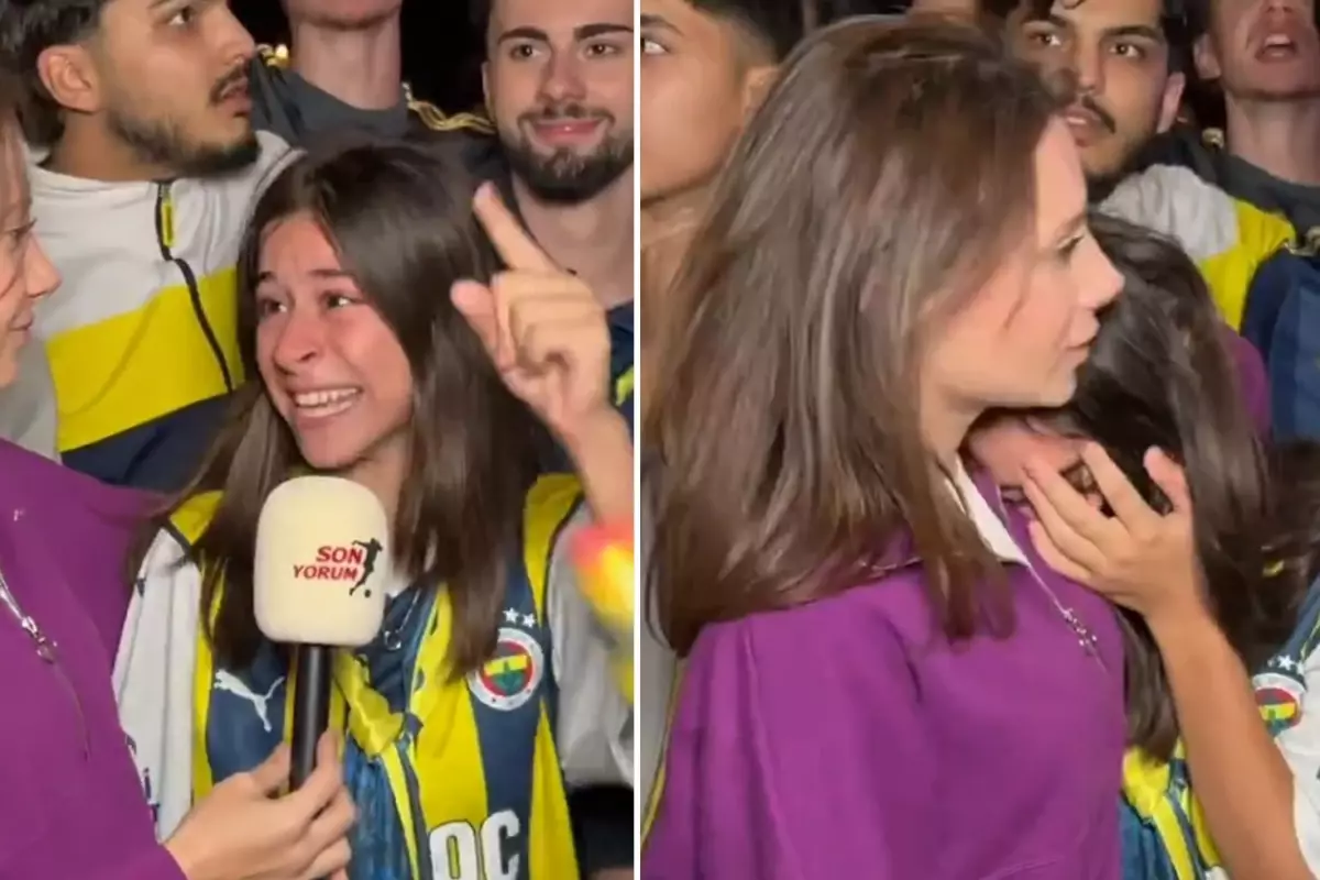 İlk kez Kadıköy\'de maç izlemeye gelen miniğin gözyaşları 