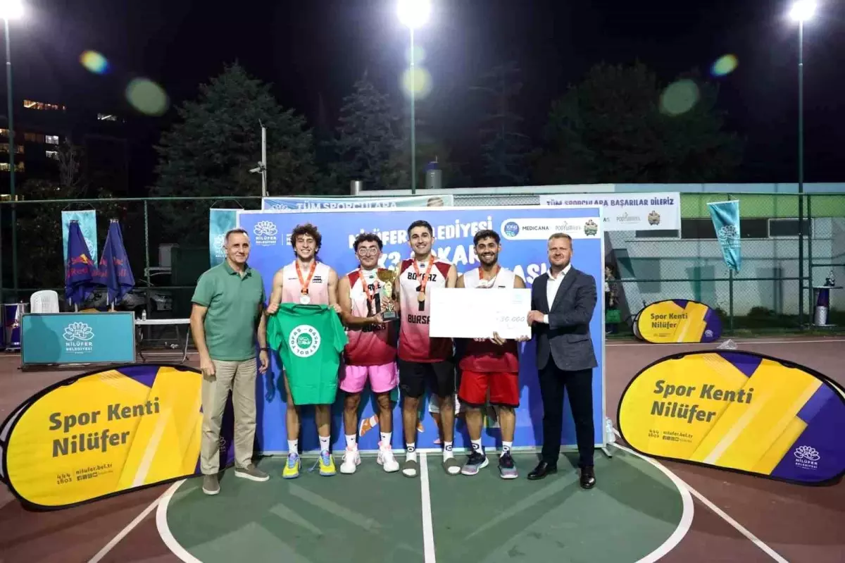 Nilüfer\'de 3x3 Basketbol Turnuvası Heyecanı