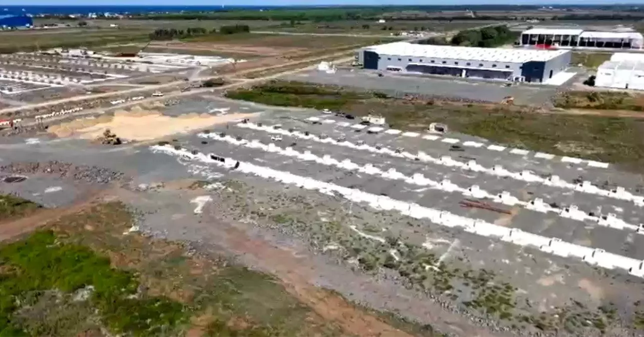 Samsun Yeni Organize Sanayi Bölgesi Hızla Gelişiyor