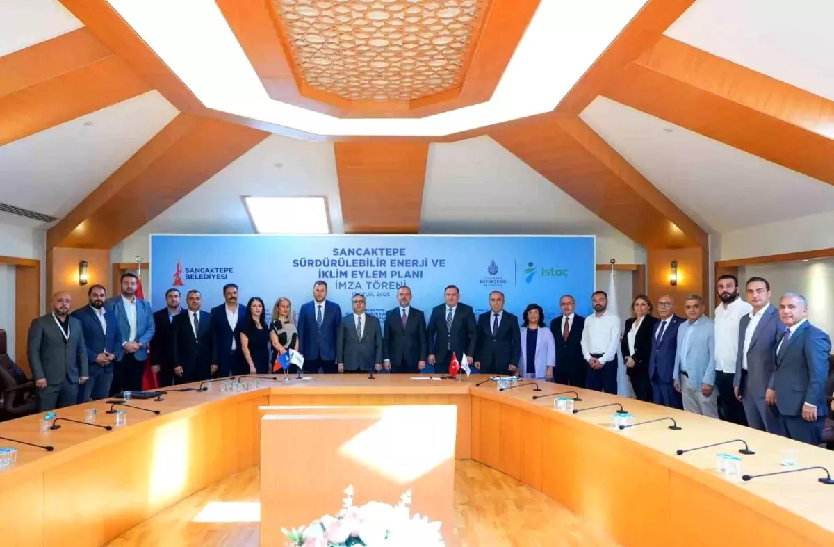 Sancaktepe Belediyesi\'nden İklim Değişikliğiyle Mücadele Protokolü