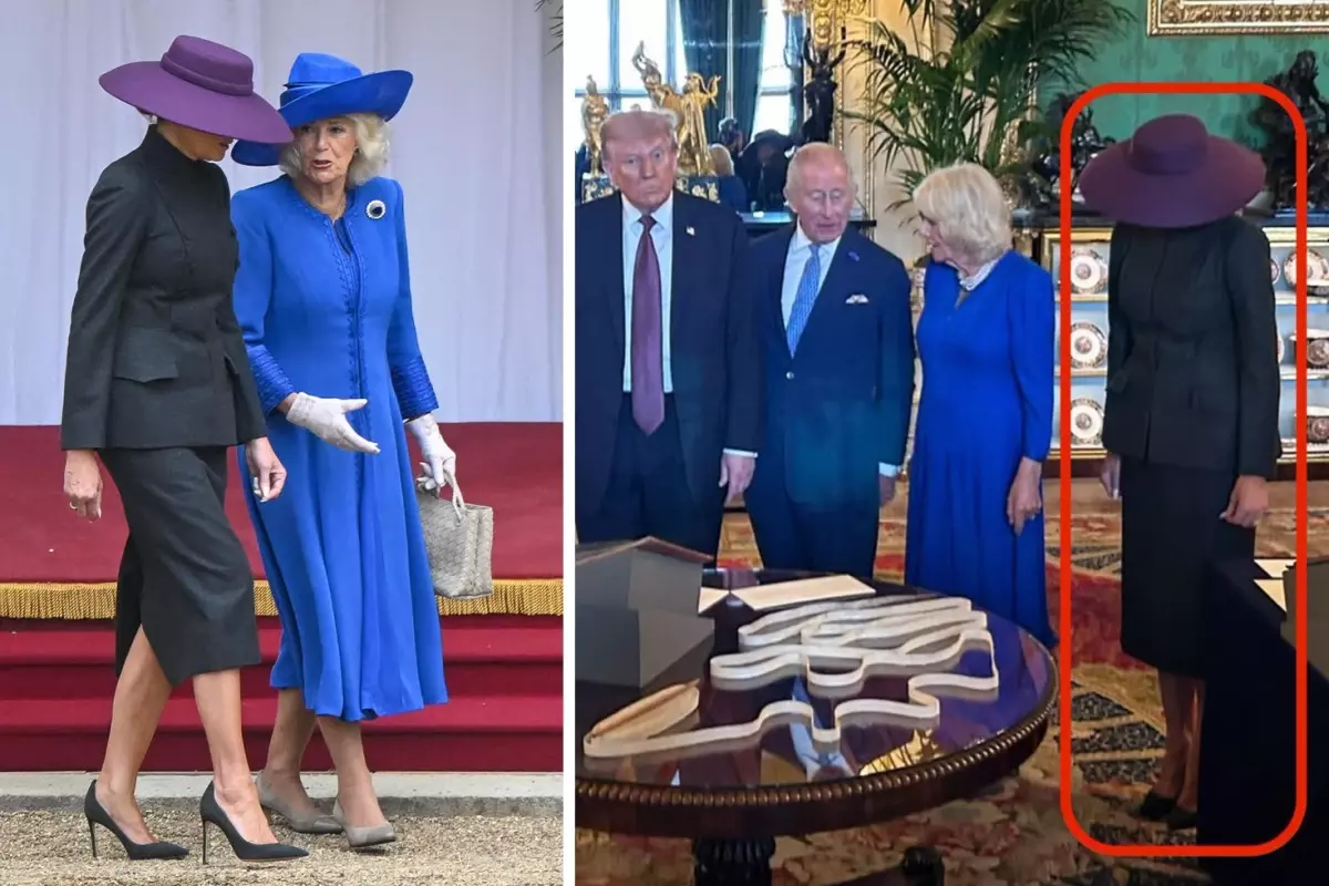 Kraliyet törenine damgasını vurdu! First Lady\'yi tanıyabilene aşk olsun
