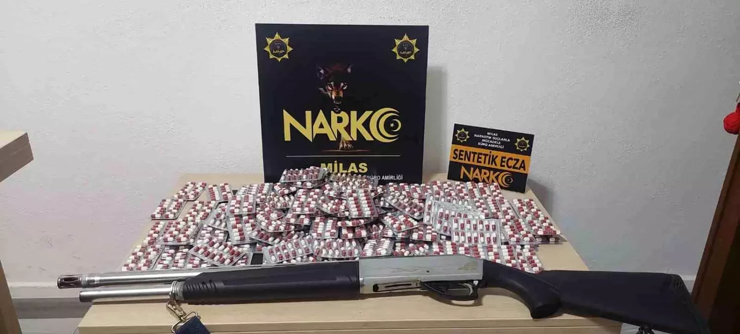Milas\'ta Uyuşturucu Operasyonu: 3 Tutuklama
