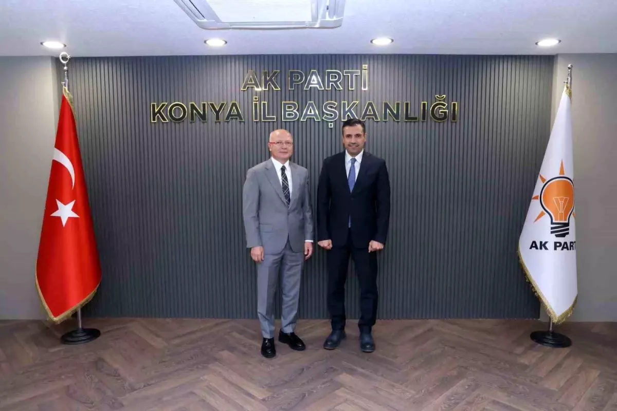 AK Parti Bursa Heyeti Konya\'da Ziyaretlerde Bulundu