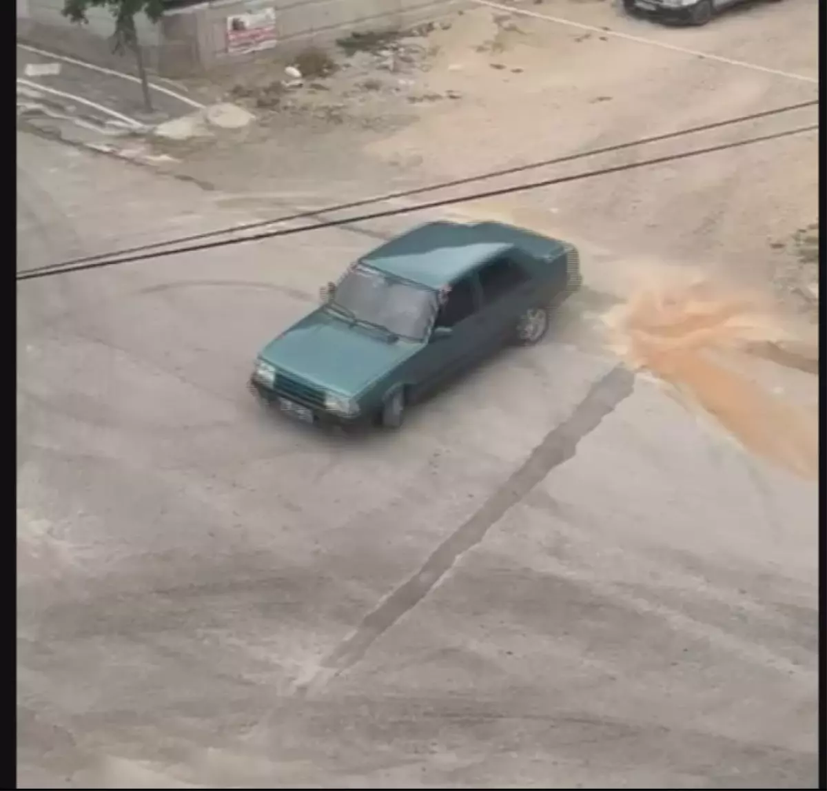 Amasya\'da Drift Yapan Sürücüye Yüksek Cezai İşlem