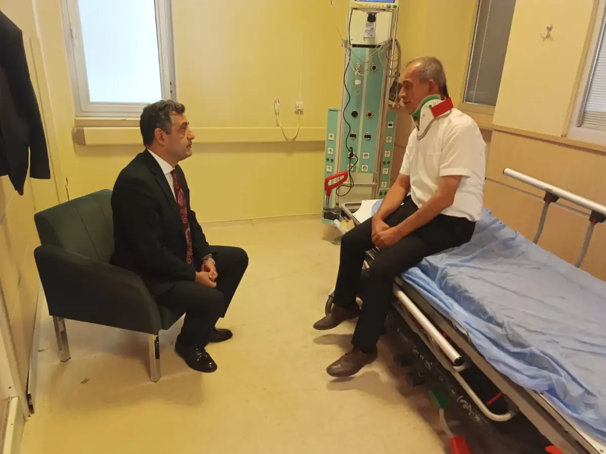 Belediye Başkanı Kaza Geçirdi