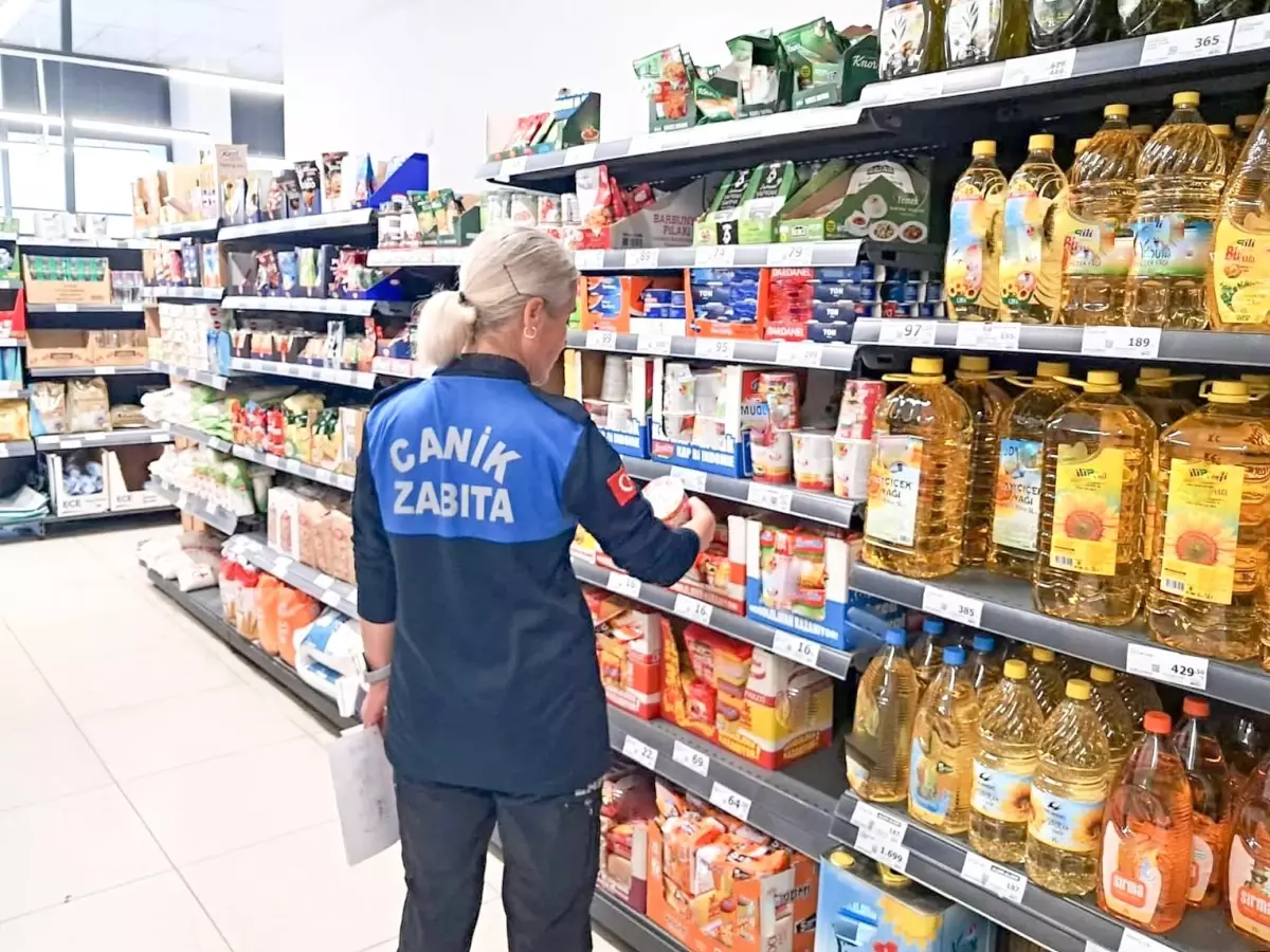 Canik Belediyesi Market Denetimlerini Sürdürüyor