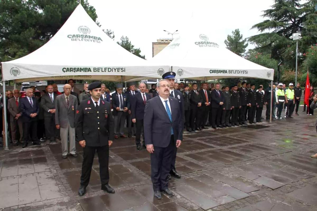 Çarşamba\'da Gaziler Günü kutlaması