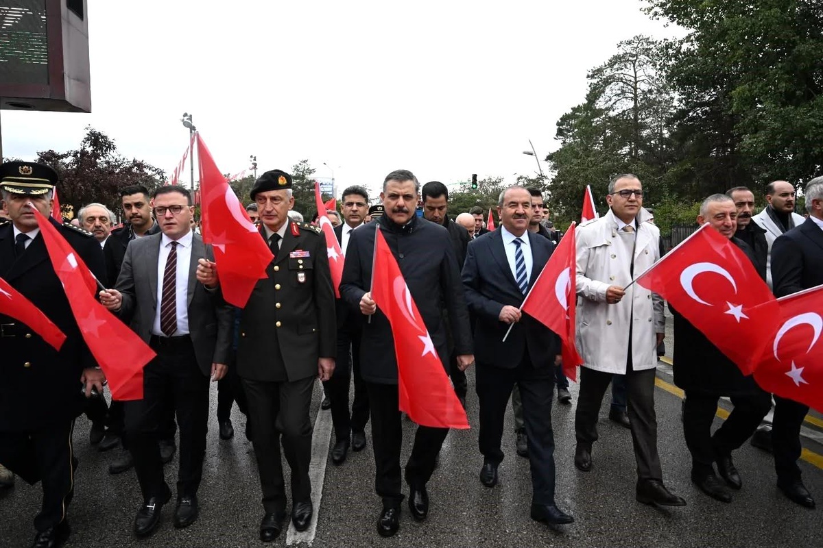 Erzurum\'da Gaziler günü dolayısıyla kortej yürüyüşü düzenlendi