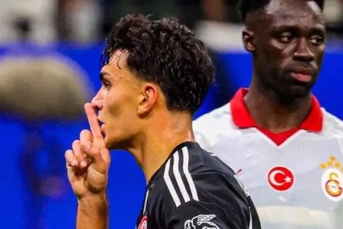 Galatasaray\'a gol atan Can Uzun\'dan \'\'Sus\'\' işareti