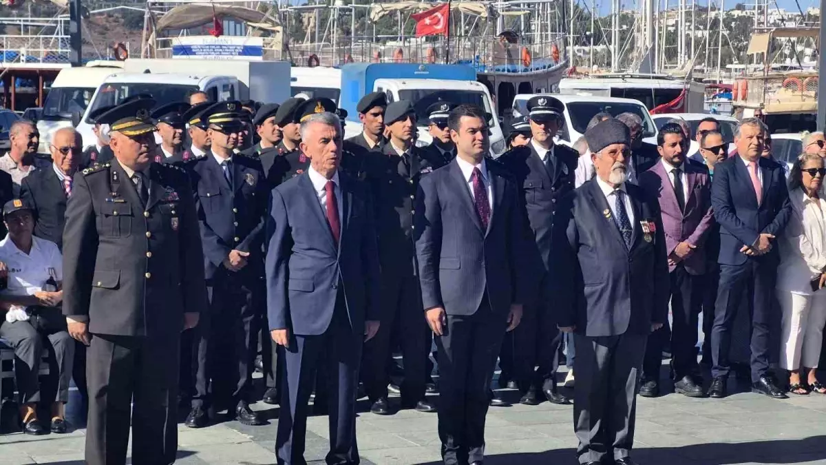 Gaziler Günü Bodrum\'da tören ve ziyaretlerle kutlandı