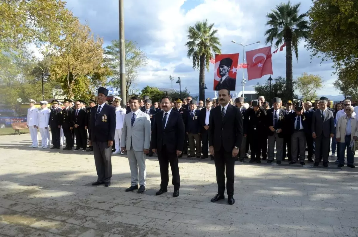 Mudanya\'da Gaziler Günü Töreni