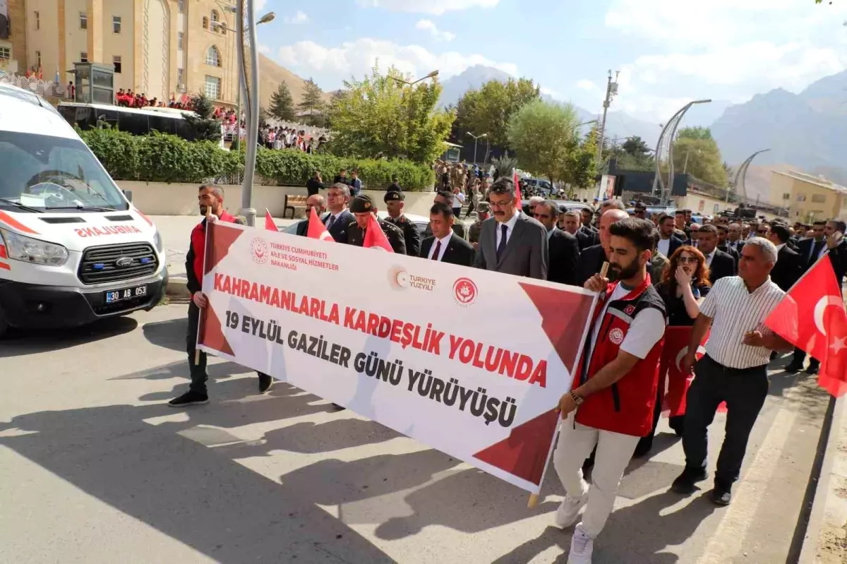 Hakkari\'de 19 Eylül Gaziler Günü kutlandı