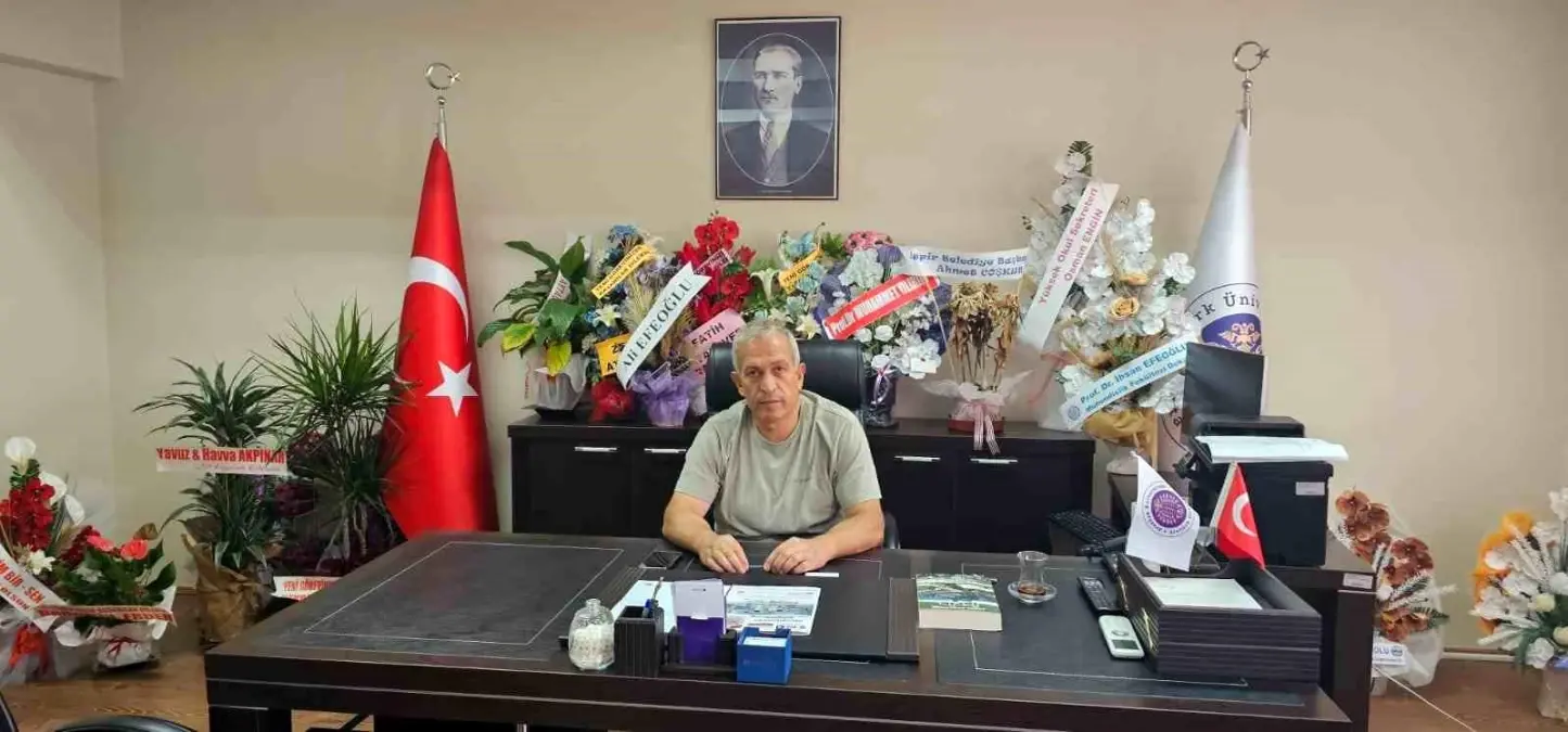 İspir\'de Yeni Meslek Yüksekokulu Müdürü Atandı