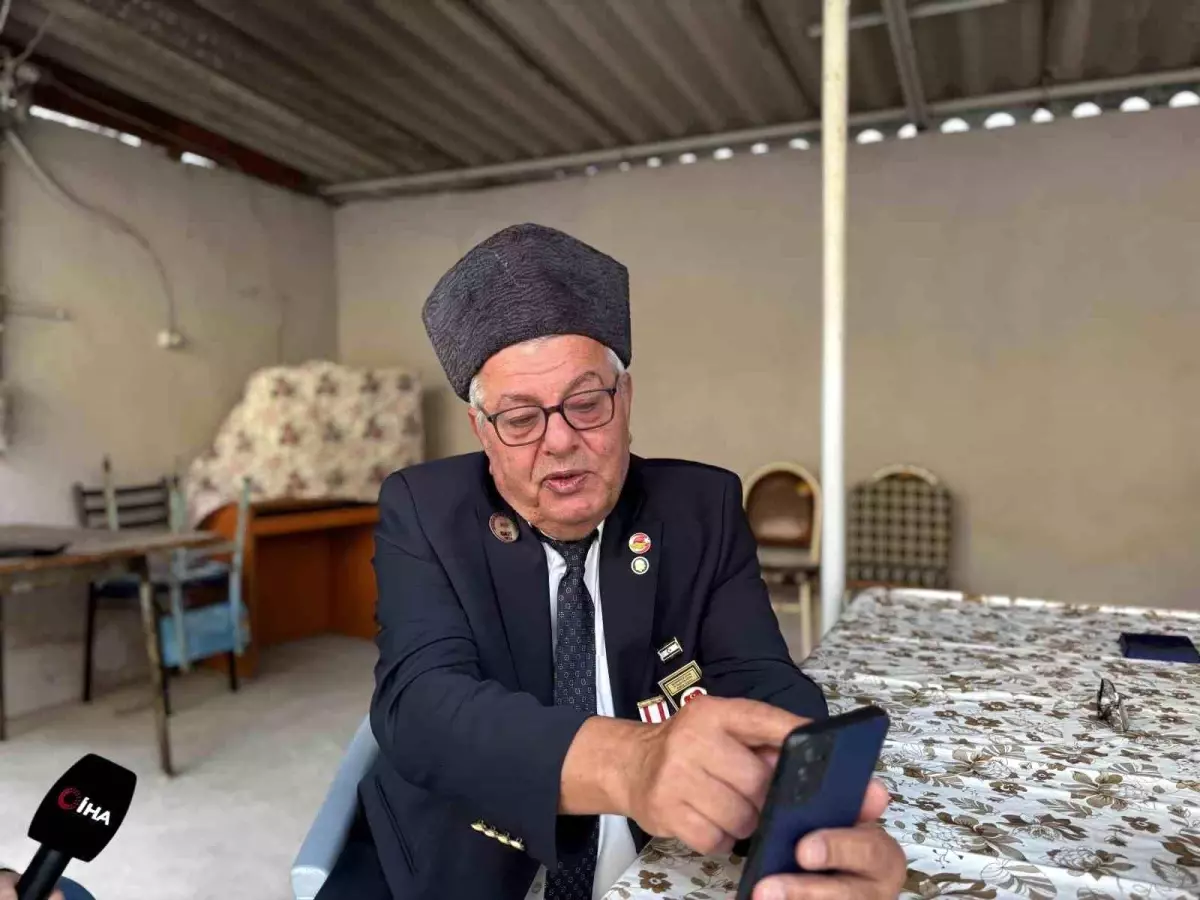 Kıbrıs gazisi Babaeski\'de askerlik savaş hatıralarını anlatı: Kıbrıs Barış Harekâtına gönüllü katıldım