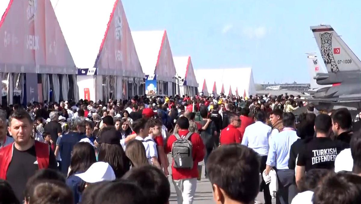 TEKNOFEST 2023\'te Hava Gösterileri Büyüledi