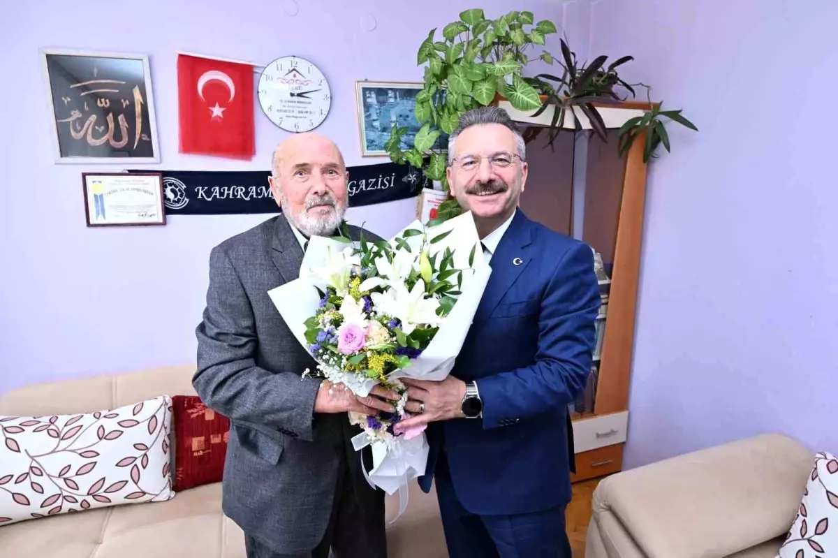 Vali Aksoy\'dan Kore Gazisine Ziyaret