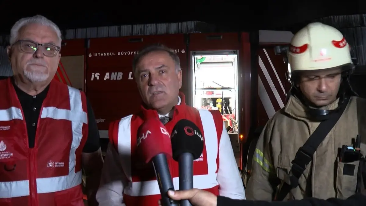 Başakşehir\'de Yangın Alarmı