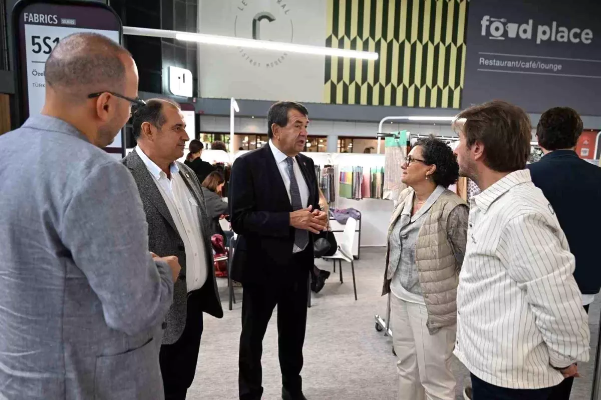 Bursa Firmaları Paris\'te Tekstil Fuarında