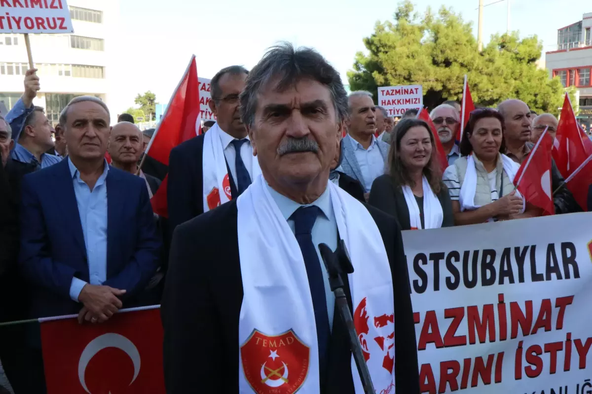 Astsubaylar Hakları İçin Yürüdü