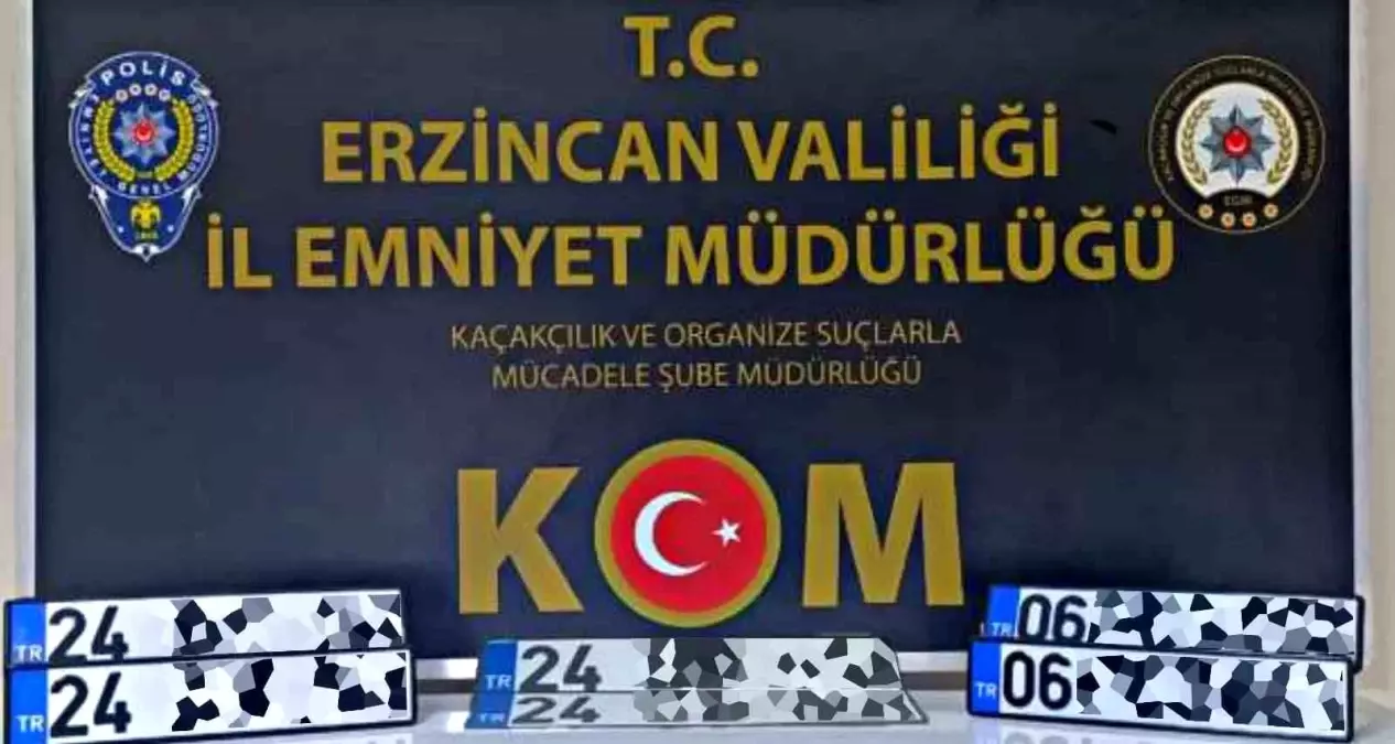 APP Plaka Operasyonu: 5 Gözaltı