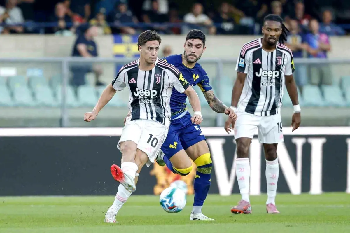 Juventus, Verona ile Berabere Kaldı