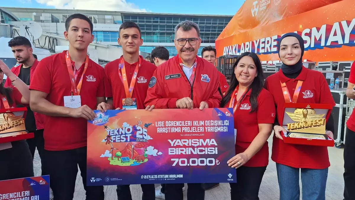 TEKNOFEST 2025\'te Nazilli Fen Lisesi ALP Takımı Türkiye Birincisi Oldu