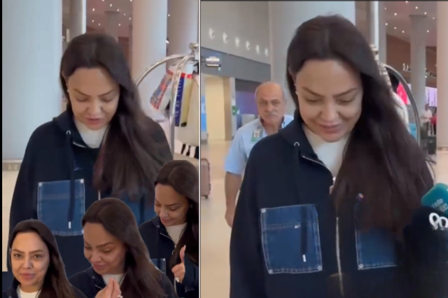 Makyajsız görüntülenen Ebru Gündeş'in ağzını bıçak açmadı