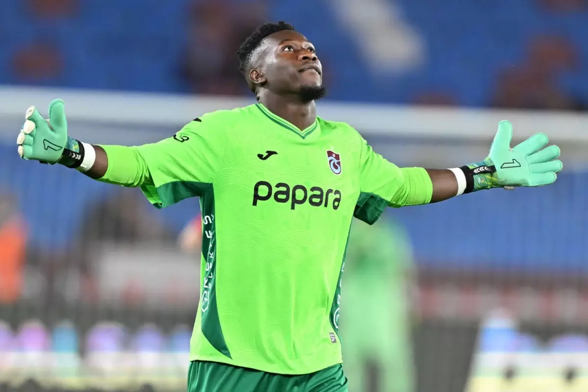 Onana\'nın asisti Trabzonspor\'a puanı getirdi