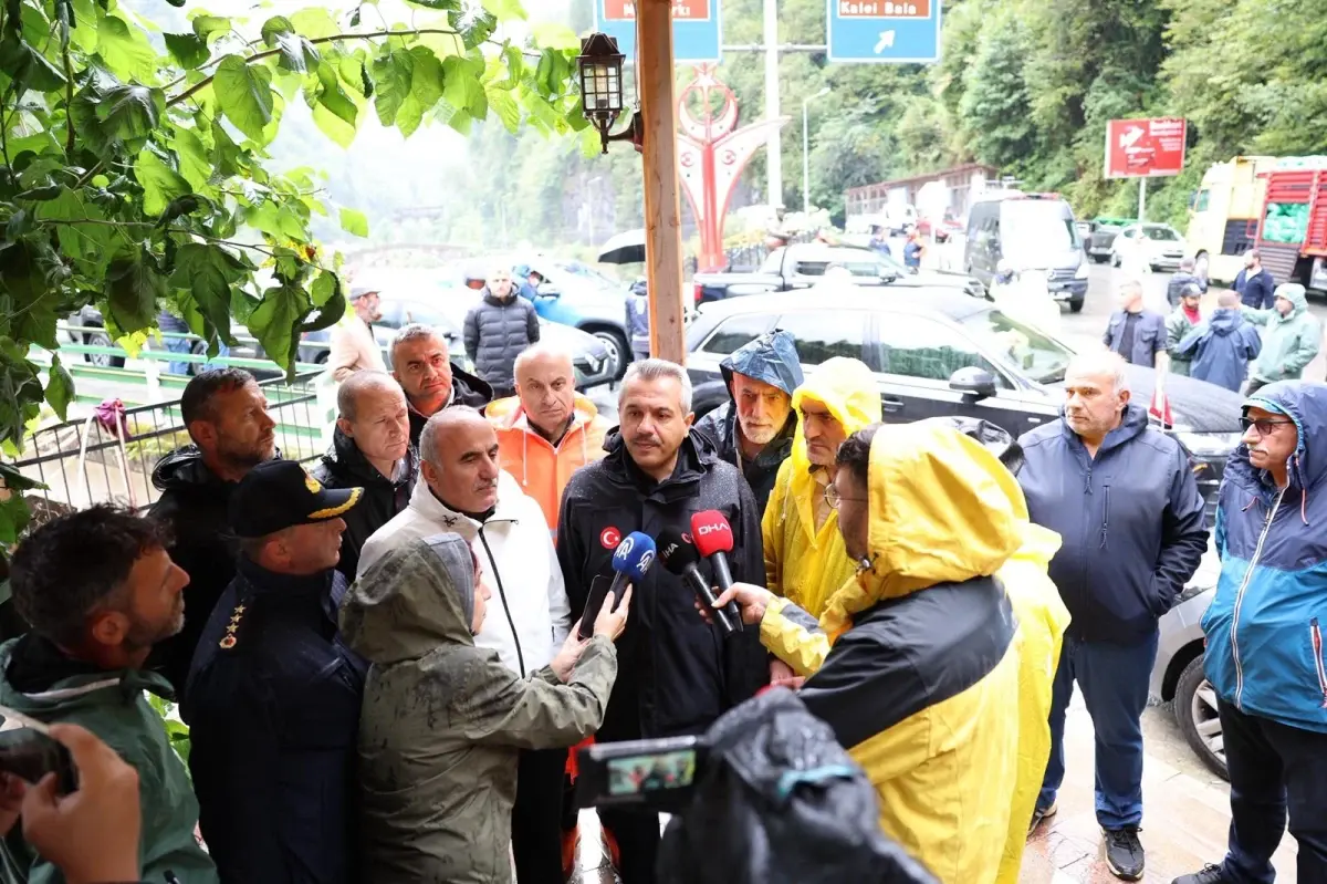 Rize\'de Sel Bilançoları ve Uyarılar